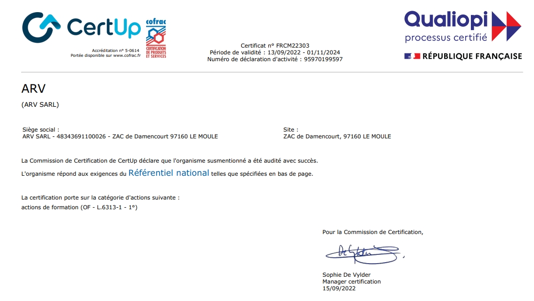 Auto école, Le Moule